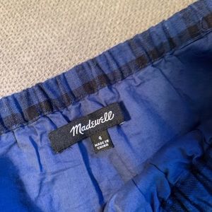 Madewell Flannel Dress